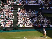 Wimbledon Fan Goes Viral for Incredible Tennis Court Hat