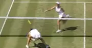 Wimbledon Star Hits Ball at Opponent's Head, Crowd Gasps