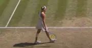 Wimbledon Star Mertens Shushes Coach Box, Croft Calls Out Gesture