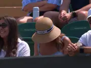 Wimbledon Star's Wife Can't Watch as Opponent Apologises for Lucky Shot