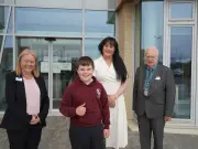 Winchburgh pupil's space-themed dream bedroom becomes reality