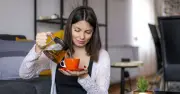 Woman, 60, amazed as hair and nails improve with 64p daily collagen tea addition