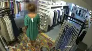 Woman Caught on CCTV Stuffing Sunglasses in Knickers at Dutch Boutique