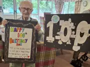 WWII Veteran Bob Tait Celebrates 100th Birthday with Newcastle United Surprise