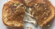 Za'atar and Olive Cheese Toastie: Two-Ingredient Game-Changer