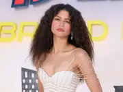 Zendaya stuns in white gown at Spider-Man premiere with Tom Holland