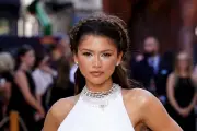 Zendaya Wears Shimmering White Dress at The Odyssey Premiere in London
