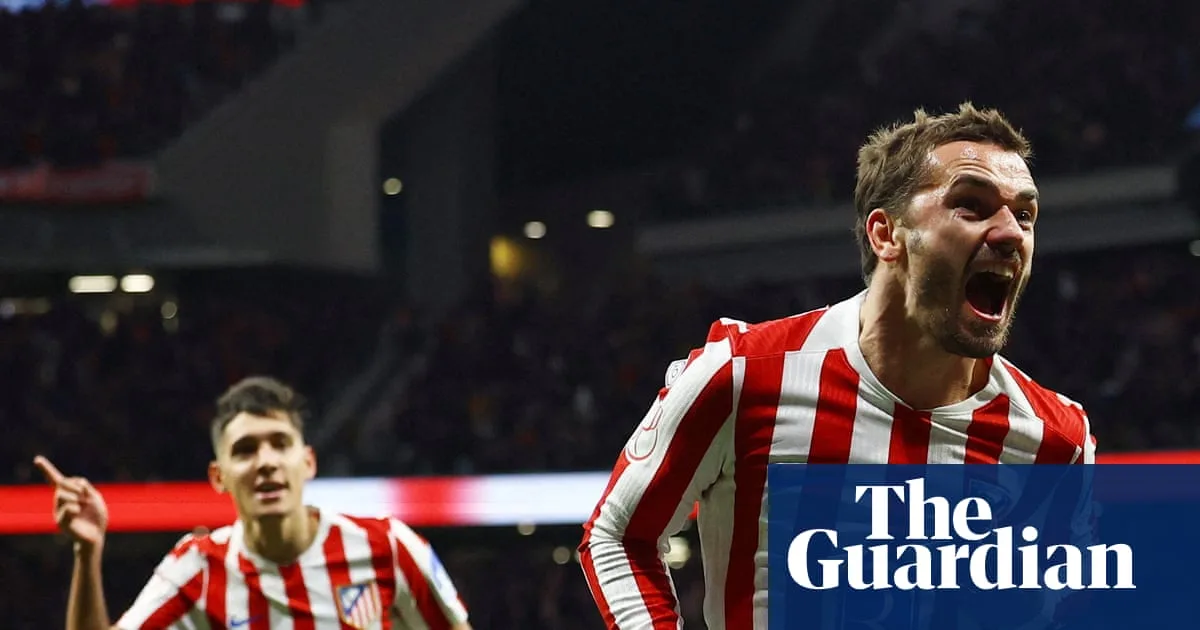 Atlético Stun Barcelona with First-Half Blitz to Close in on Copa del Rey Final