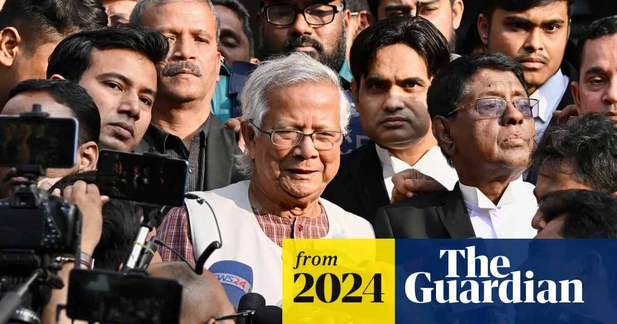 Nobel laureate Muhammad Yunus convicted in Bangladesh labour case