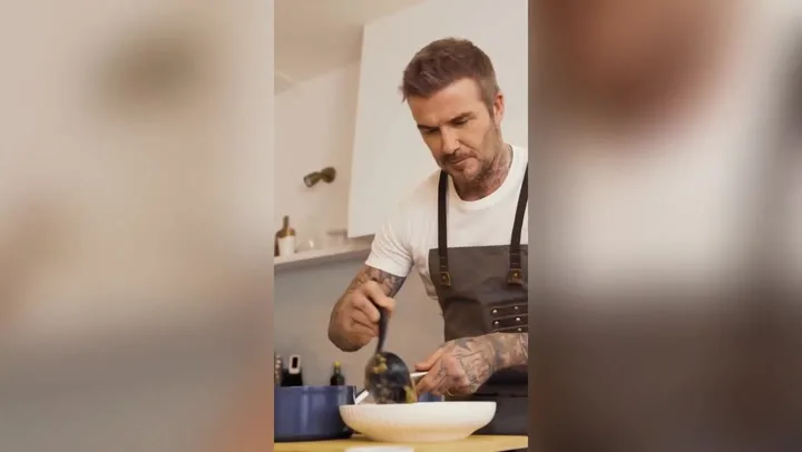 David Beckham cooks for Gordon Ramsay amid family rift with son Brooklyn