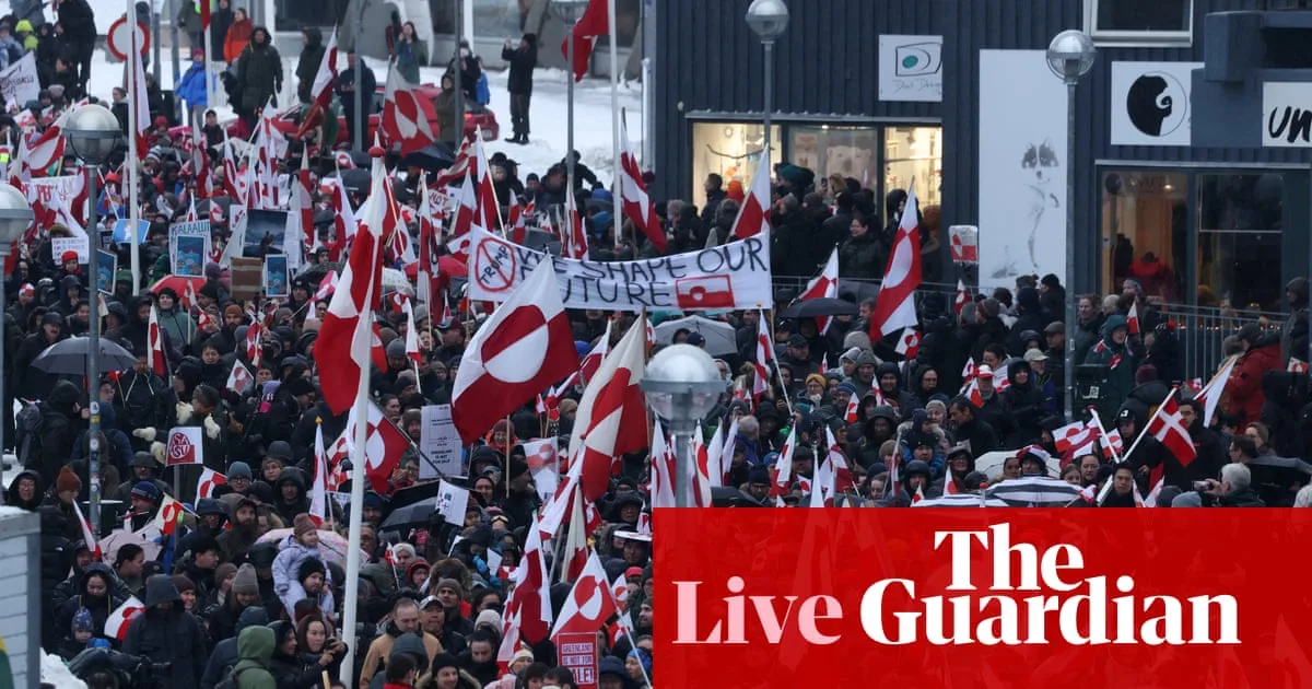 European leaders warn of 'harmful spiral' as Trump unveils Greenland tariff plan