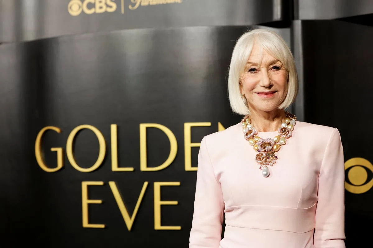Dame Helen Mirren receives Golden Globes lifetime achievement honour