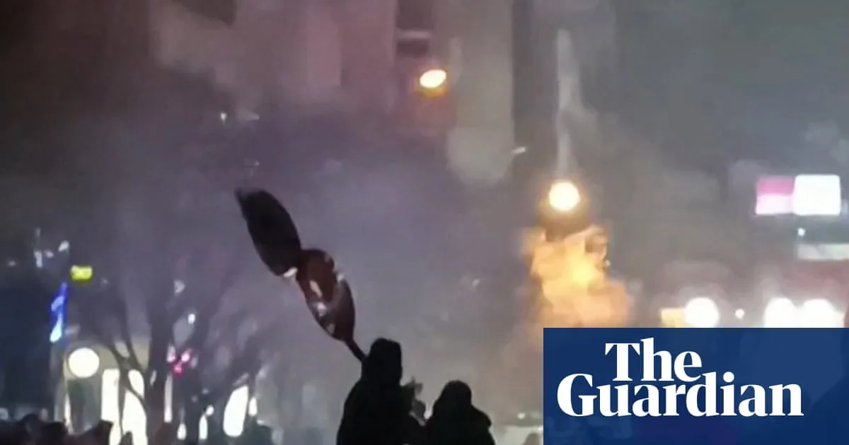 Iran hit by internet blackout as protests over economy spread nationwide