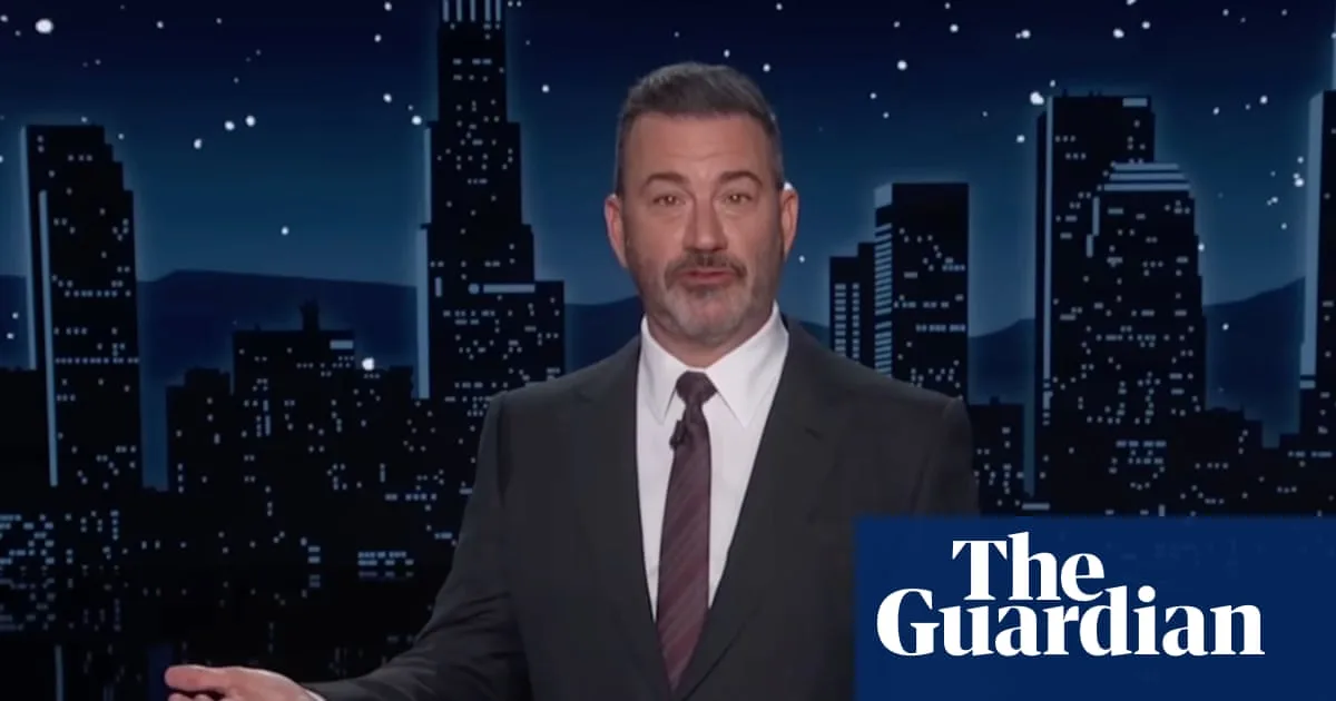 Jimmy Kimmel mocks Trump over absence at son’s wedding