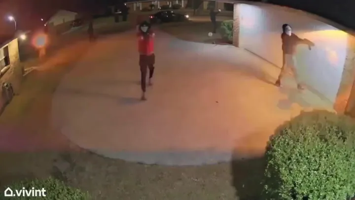 Masked gang of six opens fire on Louisiana home, injuring 13-year-old