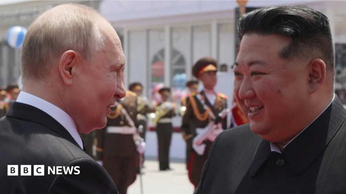 Putin and Kim Sign Mutual Defence Pact During Pyongyang Visit
