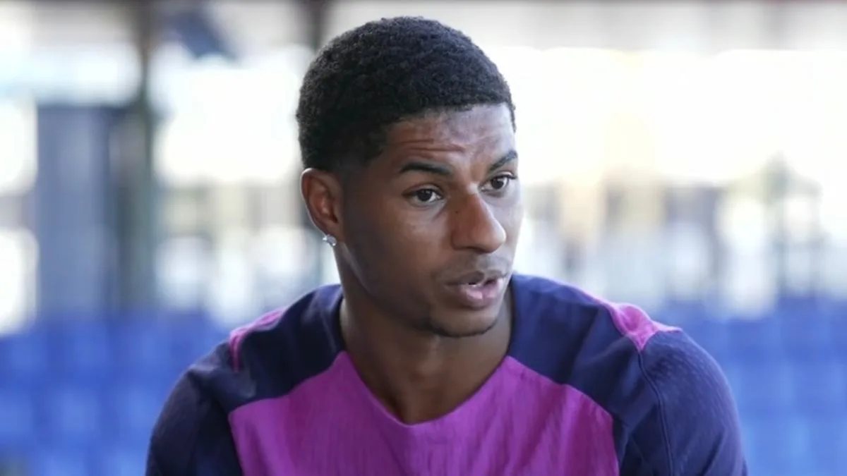 Rashford denies 'dig' at Manchester United after England call-up