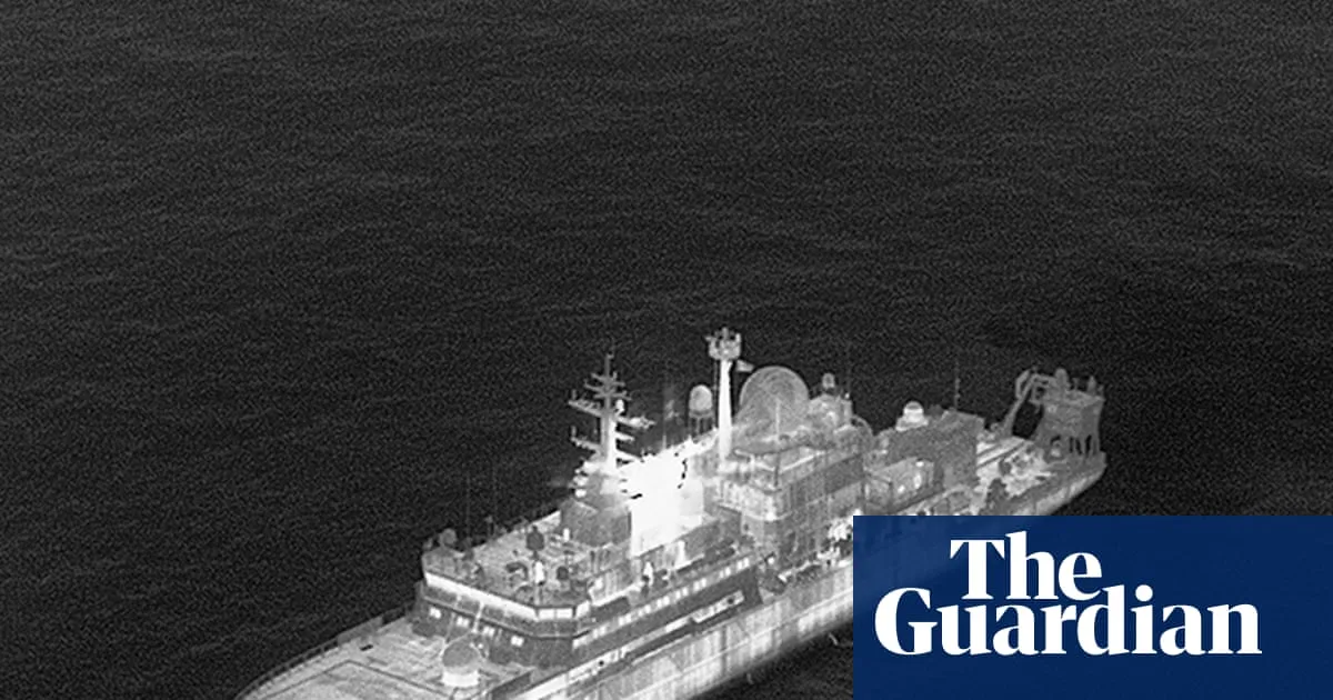 Russian spy ship shone lasers at RAF pilots, Defence Secretary warns