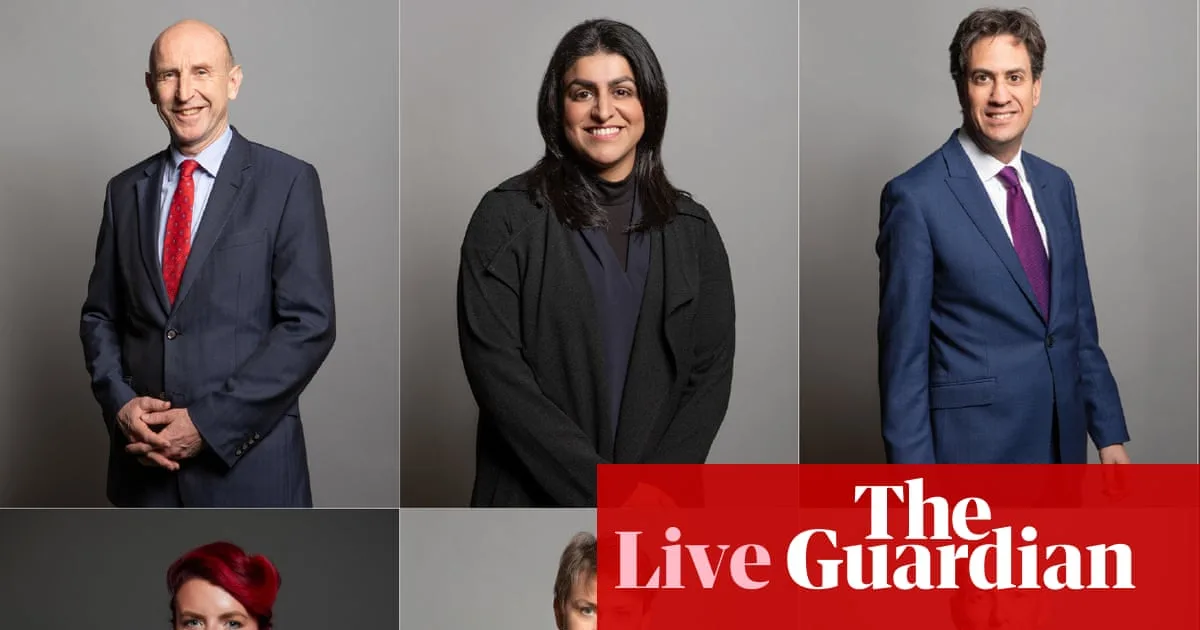 Burnham Appoints Cabinet on First Day as Prime Minister