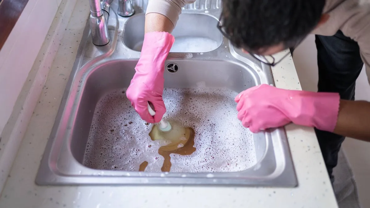 Simple kitchen staple that can banish drain smells and prevent sink blockages