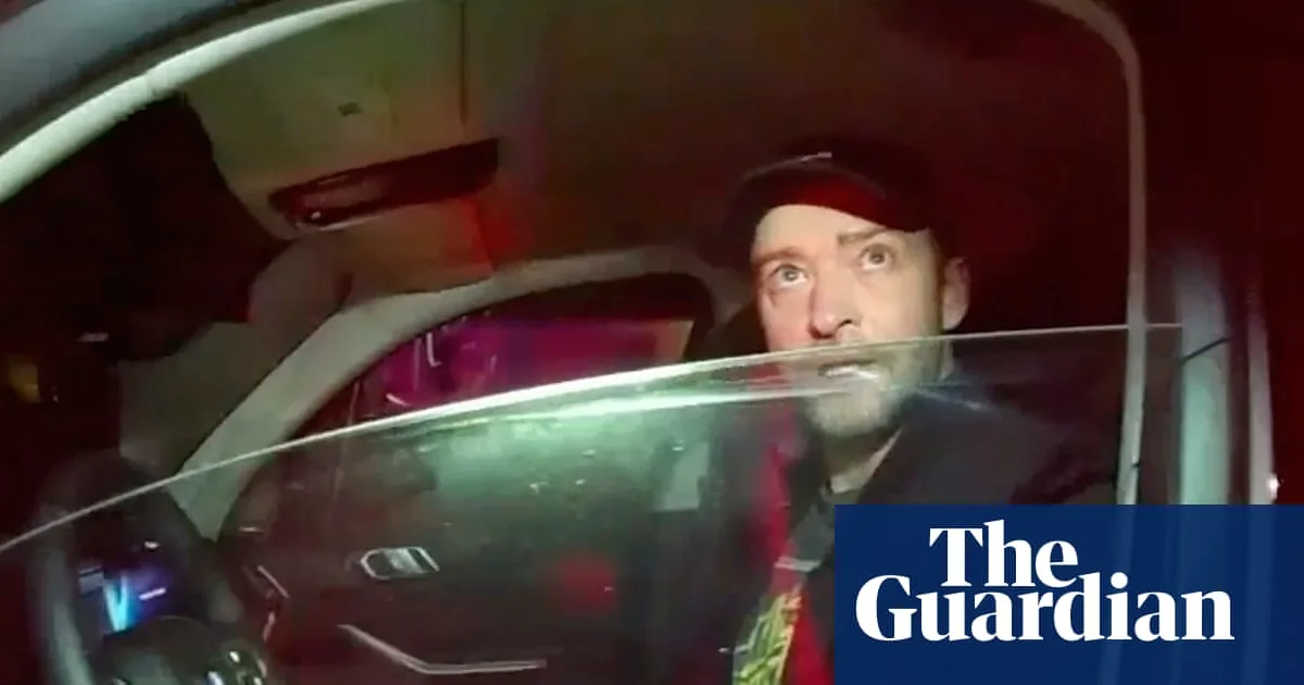 Justin Timberlake arrest footage released after privacy challenge fails