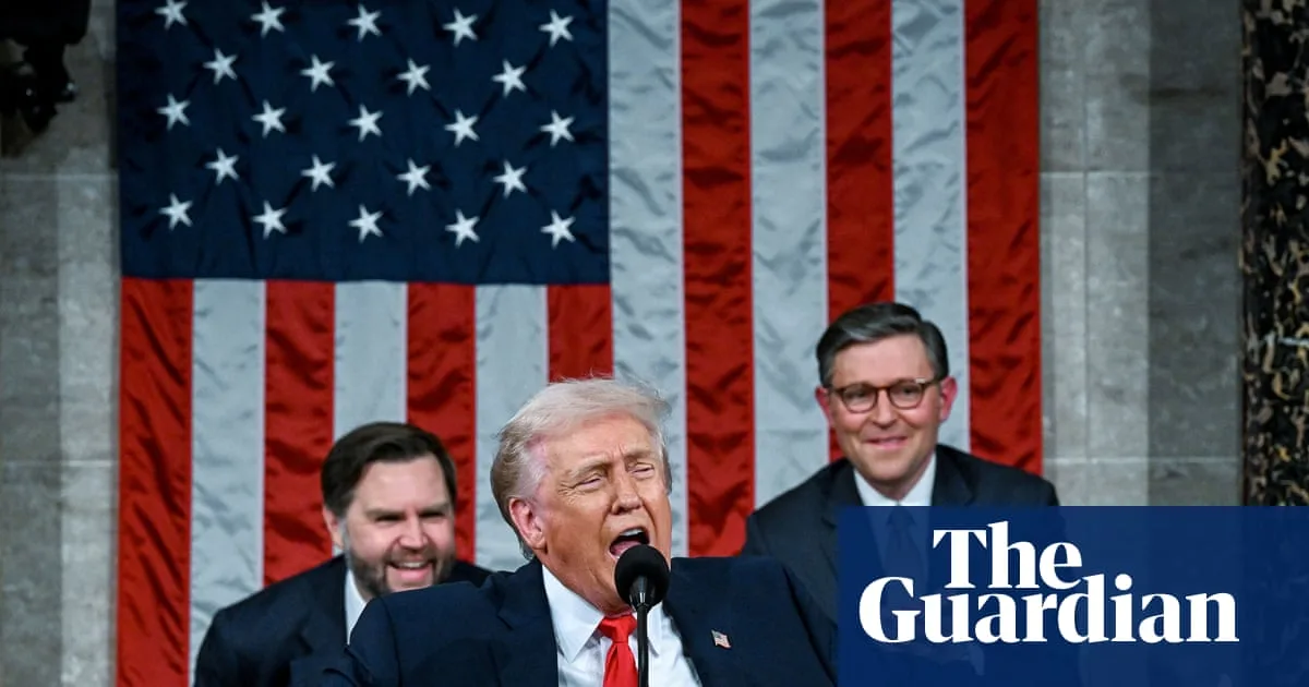 Trump’s Record-Length State of the Union Mixes Triumph and Attacks