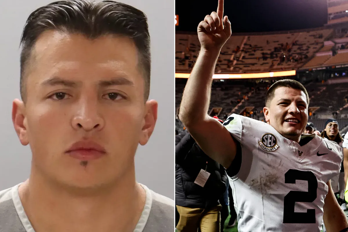 Vanderbilt quarterback's brother arrested at game for second time over fan clash