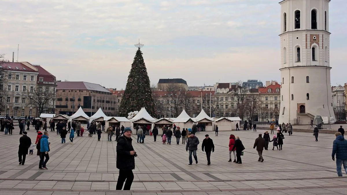 Vilnius Named Europe’s Cheapest Christmas City Break for 2025