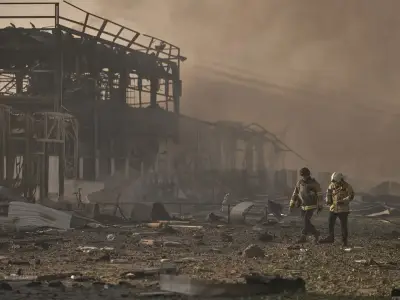 27 dead in Russian strike on warehouse near Kyiv