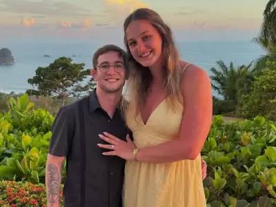 5ft 5in wrestling champ engaged to 6ft 2in volleyball star as fans ask 'is this AI?'