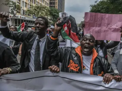 Africans lured into Putin's war as recruit boasts he'd 'die for Russia'