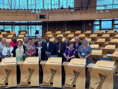 Almond Valley Local Heroes Honoured at Scottish Parliament
