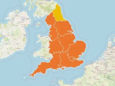 Amber heat health alerts issued for most of England as 36C heatwave expected