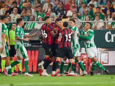 Antony and Alex Scott sent off in pre-season brawl