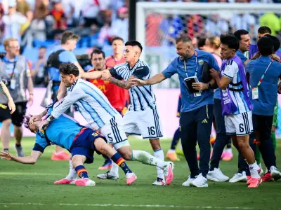 Argentina's Paredes and Molina banned after World Cup final brawl