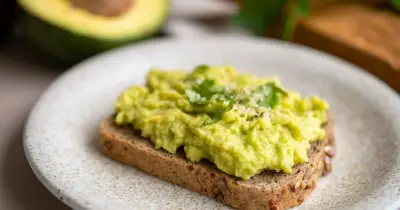 Avocado toast upgraded with cucumber for a crunchy, healthier twist