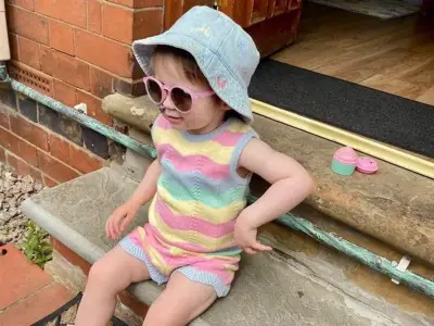 Baby's bloated stomach dismissed as constipation, then diagnosed with rare cancer