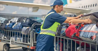 Baggage handler reveals suitcase type most likely to be damaged