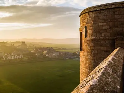 Bamburgh Castle Opens After Hours for Solar Eclipse Viewing