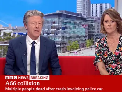 BBC Breakfast: Multiple dead in A66 police car crash