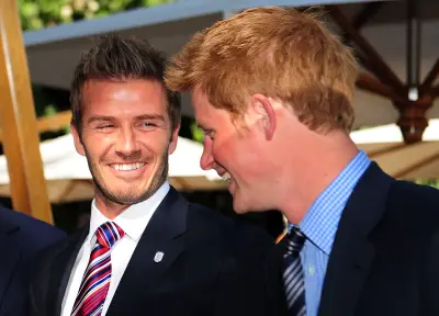 Beckham-Harry friendship broke down over snub, book claims