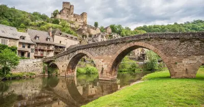 Belcastel: French village likened to Cotswolds with castle and river