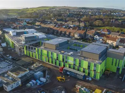 Berwick's new hospital still unfinished six years after approval