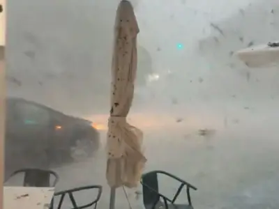 Brits in Spain warned to stay indoors as storms hit Catalonia