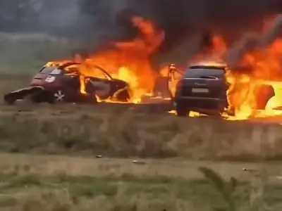 Cars torched at balloon memorial amid Middlesbrough gang fears