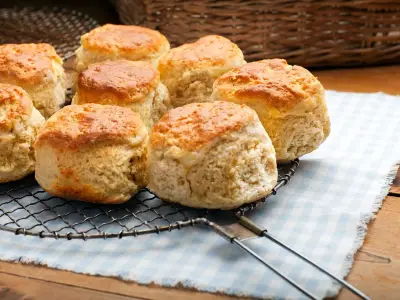 Chef's frozen butter trick for bigger, lighter homemade scones