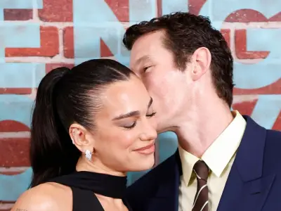 Dua Lipa and Callum Turner's Loved-Up Red Carpet Display