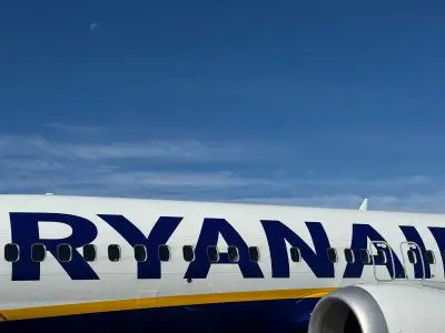 Engine blade shattered Ryanair window, man sucked toward hole