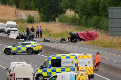 Five teenagers killed in wrong-way M9 crash in Co Kildare