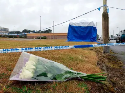 Flowers for girl, 9, after tragedy on Arbroath industrial estate